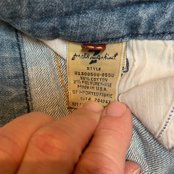 Size 29, lot of 2pr vintage 7 for all mankind. 30”inseam - Picture 3 of 5
